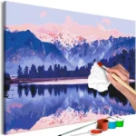 Peinture par numéros adultes Lac Matheson