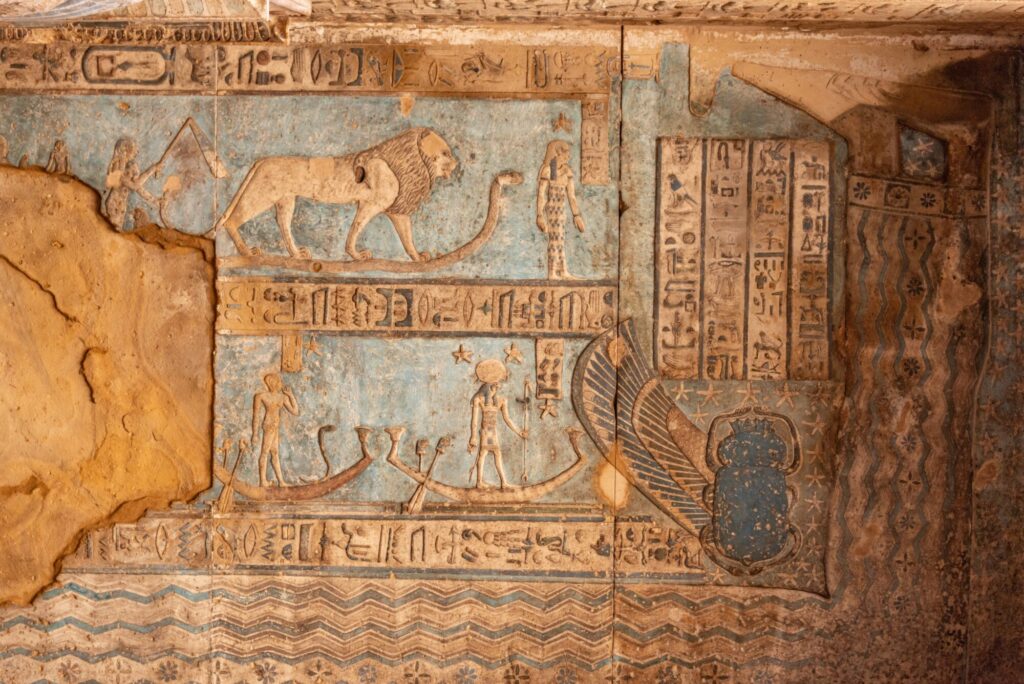 Art égyptien ancien Relief mural