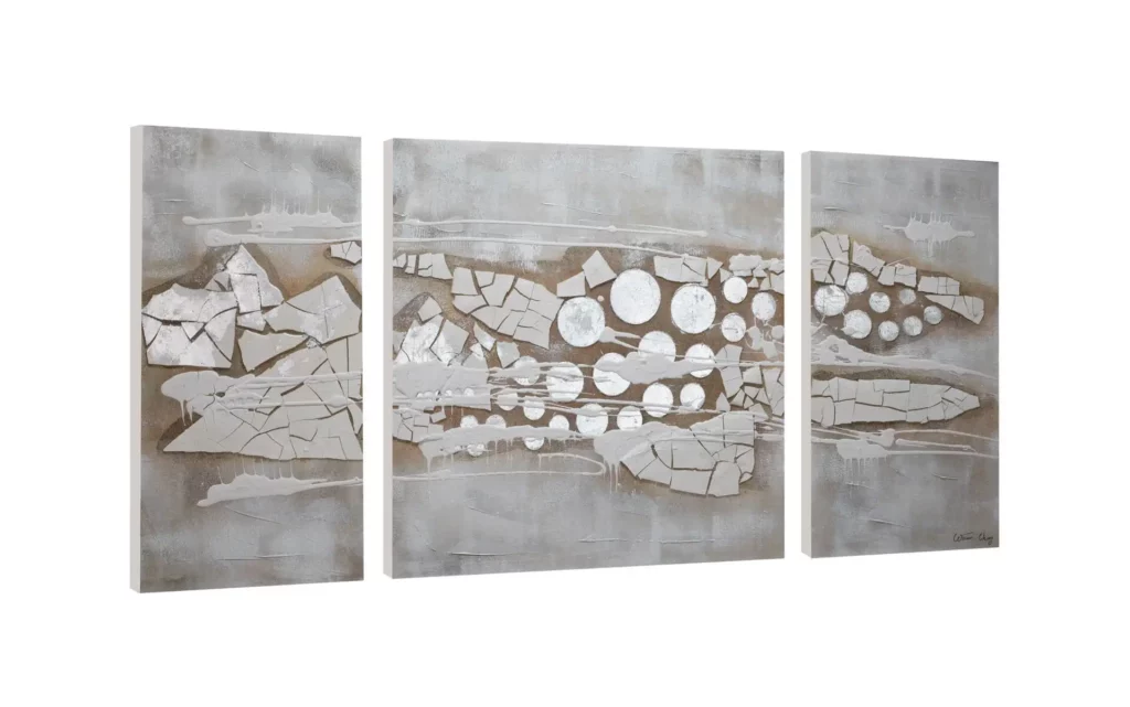 acrylique peinture multi panneaux spitze des eisbergs