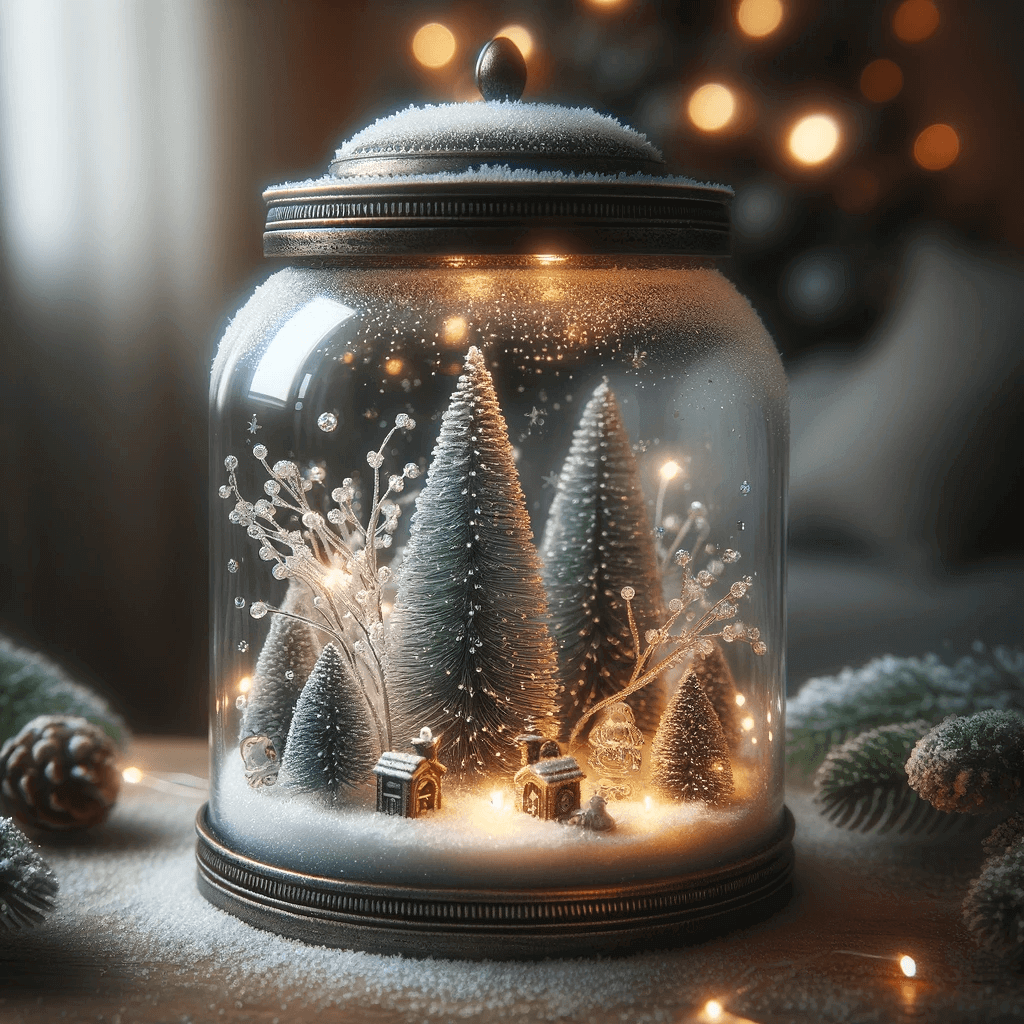 lanterne de pichet diy inspirée du solstice d'hiver