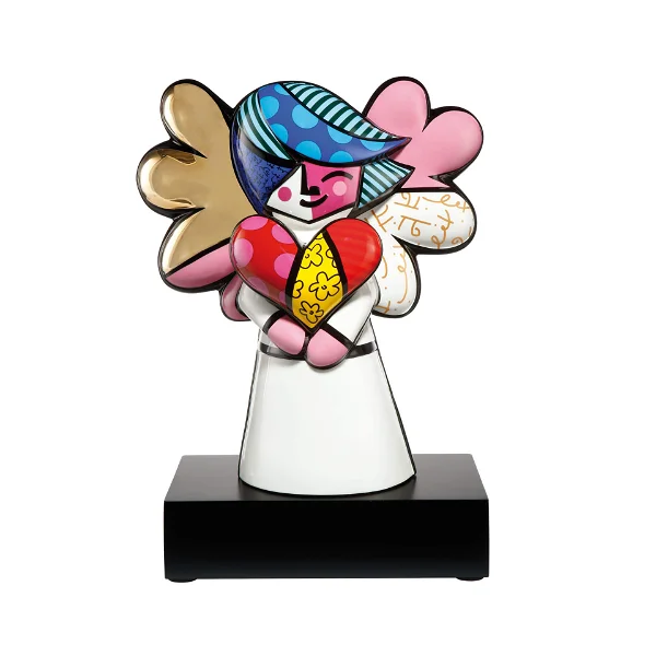 Figurine porcelaine 'Heavenly Maiden' de Romero Britto