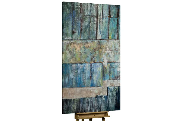 XXL Tableaux à l'huile 'Nuancen der Kunst'