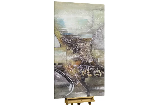 XXL Tableaux à l'huile 'Sandy Bay'