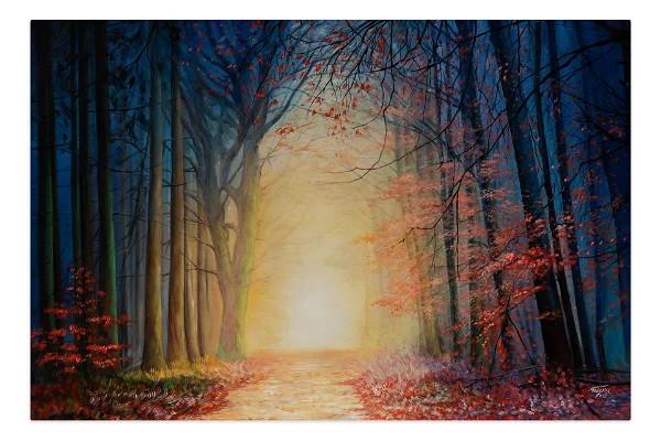 XXL Tableaux à l'huile 'Vital Force'