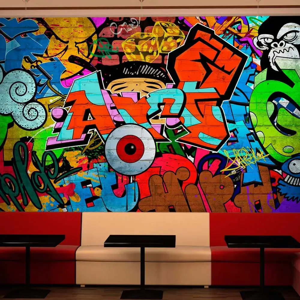 Papier peint 'Graffiti art'