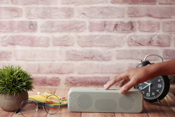 un haut-parleur Bluetooth