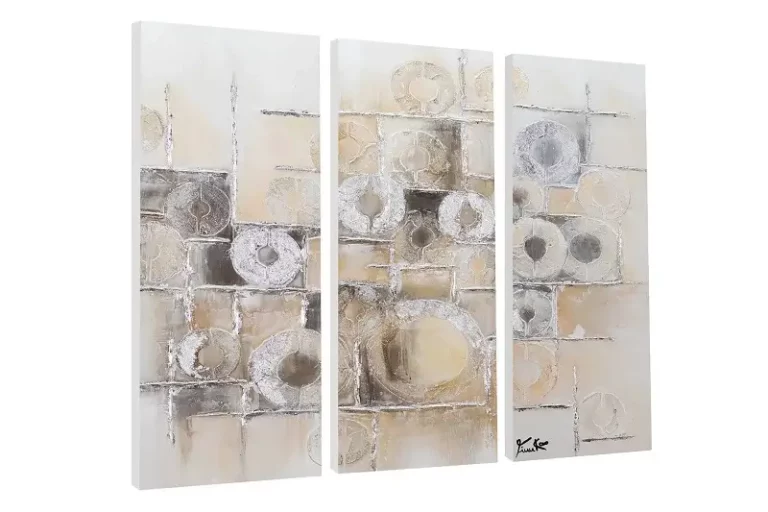 Peinture acrylique 'Circlestances'