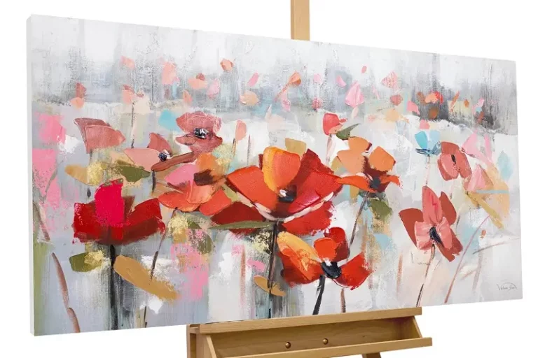 peinture acrylique-sea-of-flowers