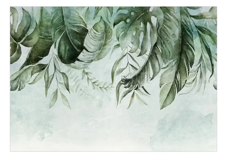 Papier peint autocollant 'Green Story' | styles moderne et contemporain | 98x70 cm