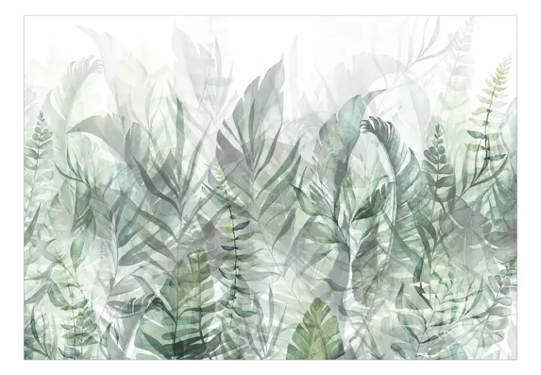 Papier peint autocollant 'Magic Grove (Green)' | styles moderne et contemporain | 98x70cm