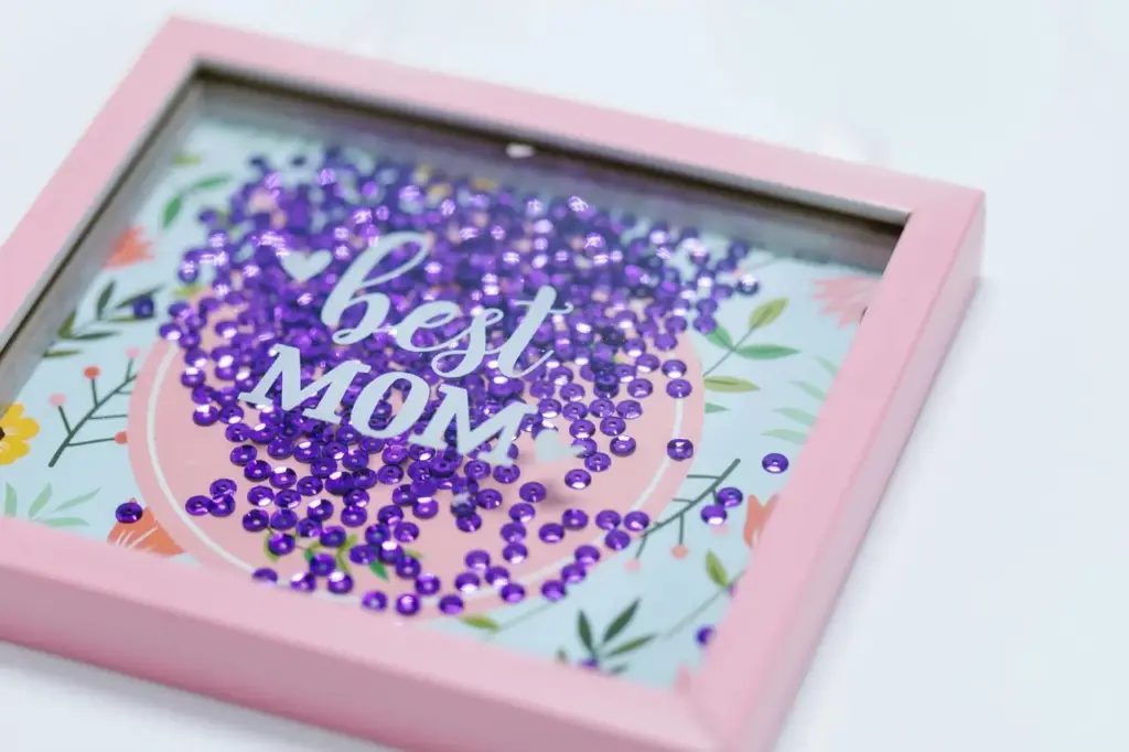 Un cadeau d'art mural encadré pour la meilleure des mamans à l'occasion de la fête des mères