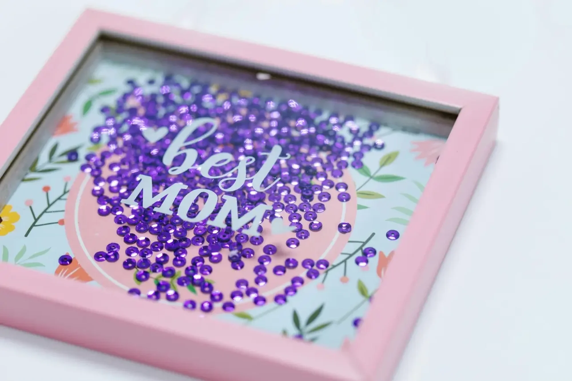 Un cadeau d'art mural encadré pour la meilleure des mamans à l'occasion de la fête des mères