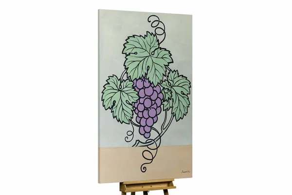 XXL Oil paintings 'Fount of Indulgence' Handpainted unique 120x180cm