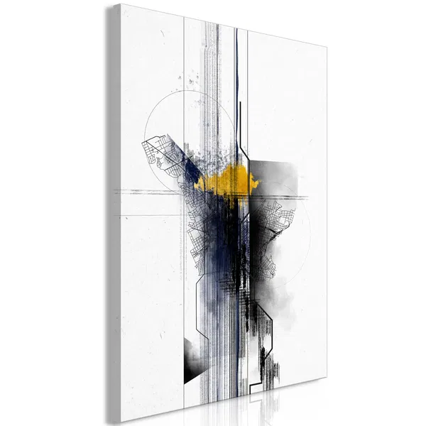 Art print on canvas 'Sentimental Journey Vertical'