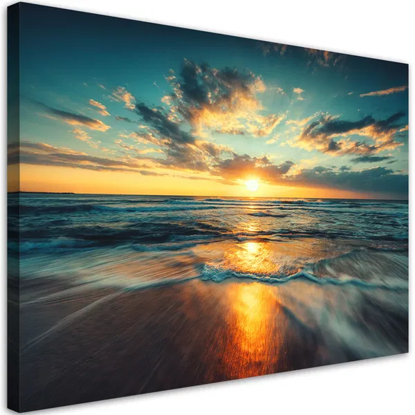 Canvas Print 'Sea Blaze'