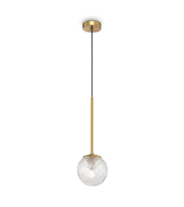 Pendant lamp with globe shade – stylish modern lighting